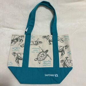 Safeway Turtle Print Mini Tote Bag